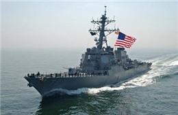 Hải quân Hoa Kỳ tái bố trí tàu chiến tại Trung Đông 